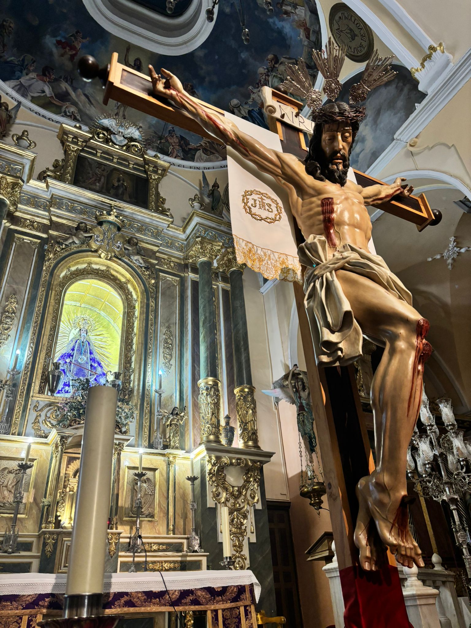Santísimo Cristo de Gracia en las celebraciones de agosto 2025