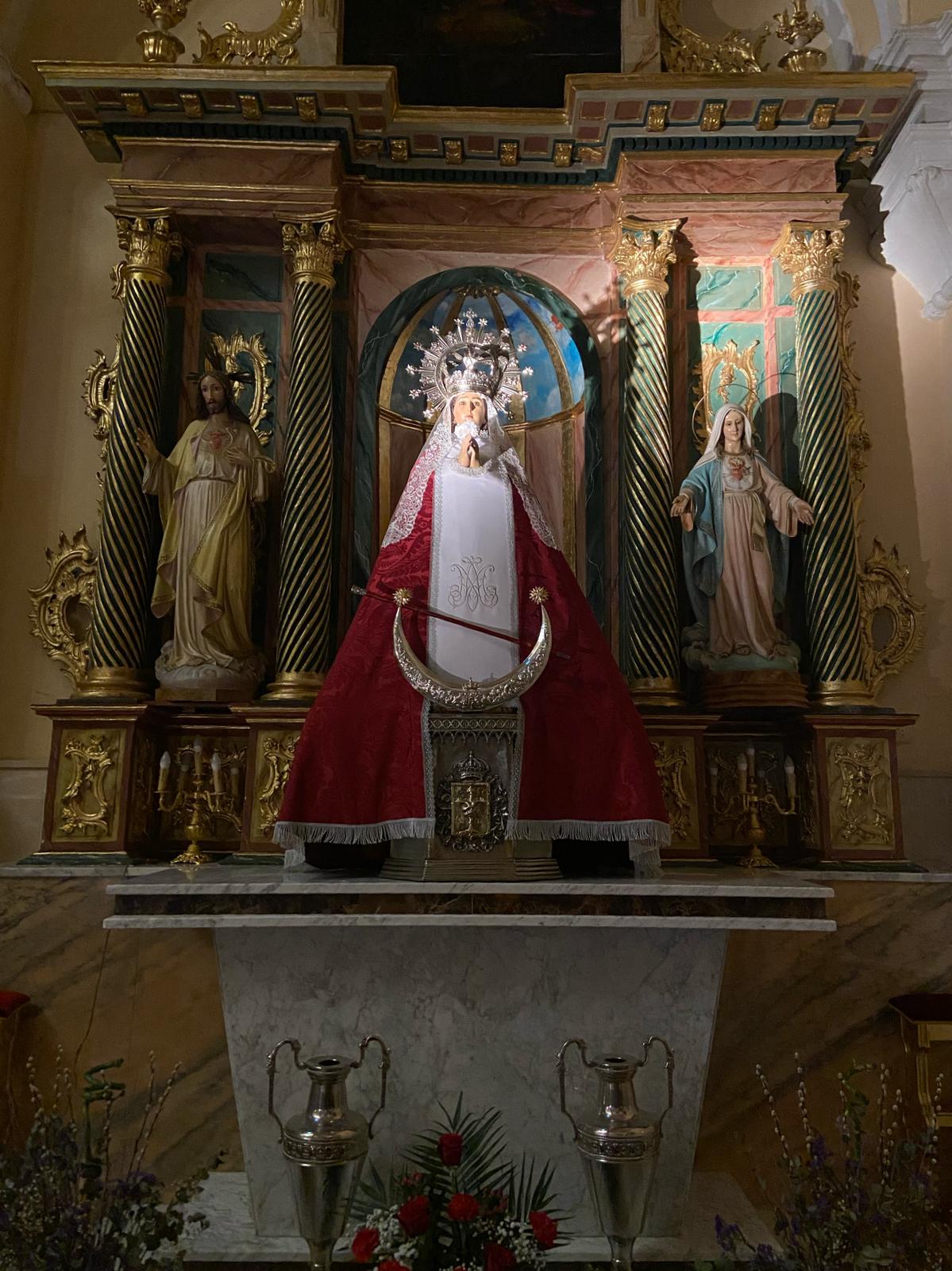 Cristo de Gracia durante las fiestas patronales de agosto 2025
